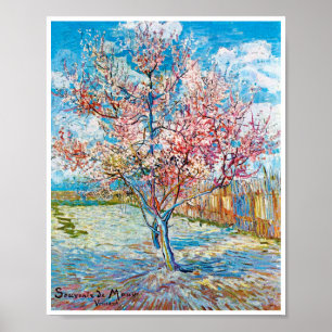 Póster Árbol de arvejas floridas, Van Gogh