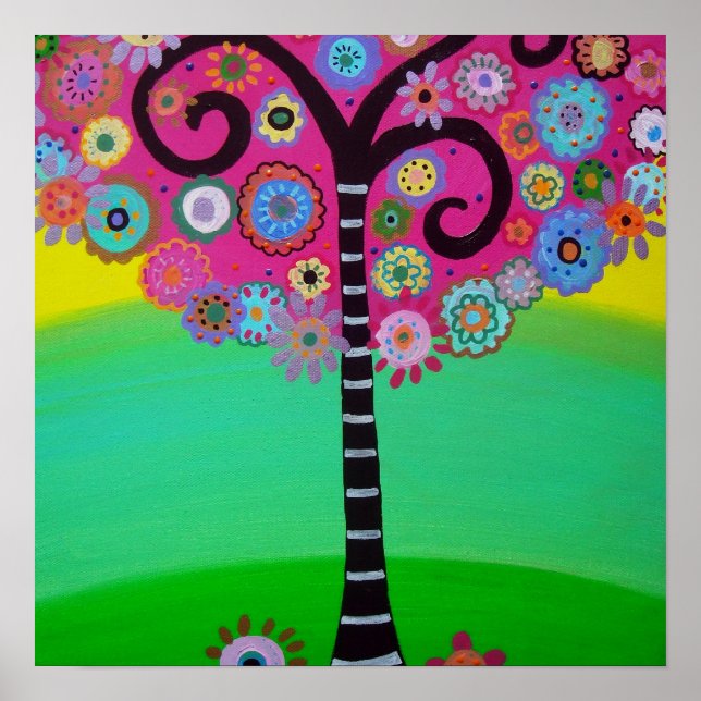 PÓSTER ÁRBOL DE BAR/MITZVAH (Frente)
