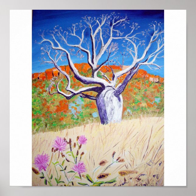 Póster Árbol de botas (Frente)