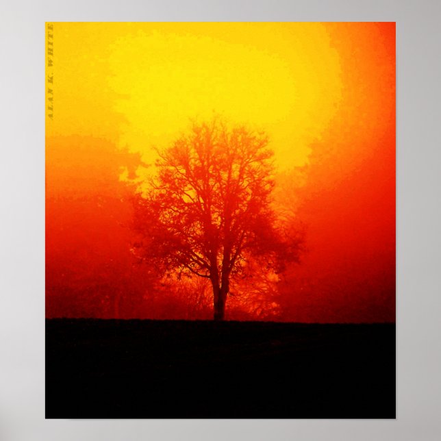 Póster Arbol de combustión (Frente)