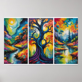 Póster Árbol De Conocimiento