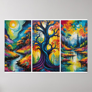 Póster Árbol De Conocimiento