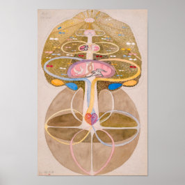 Póster Árbol de conocimiento No. 1 | Hilma af Klint |