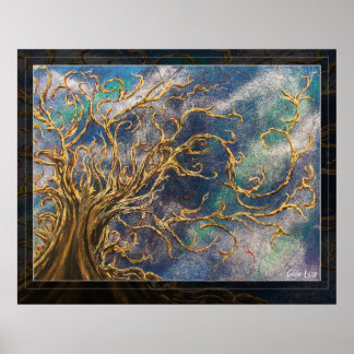 Póster Árbol de devolución