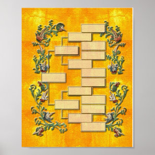 Póster Árbol de familia V2