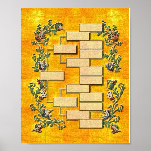 Póster Árbol de familia V2 (Frente)