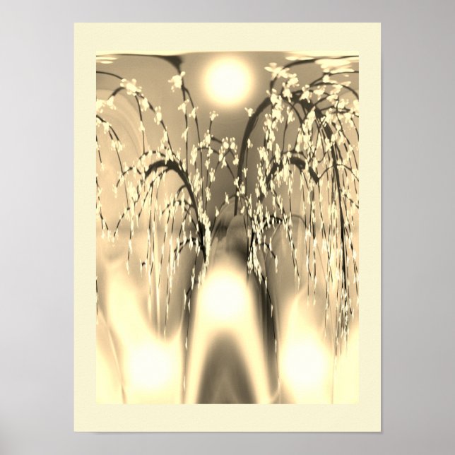 Póster Árbol de fantasía (Frente)