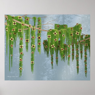 Póster Árbol de fantasías de trufa de chocolate