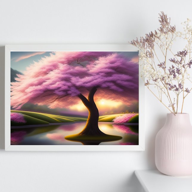 Póster Árbol de flores de cerezo encantado (Subido por el creador)