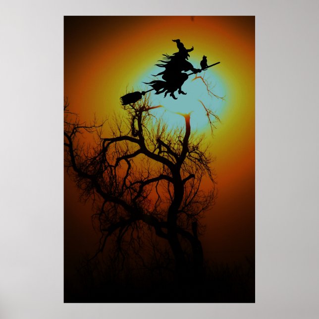 PÓSTER ÁRBOL DE HALLOWEEN (Frente)