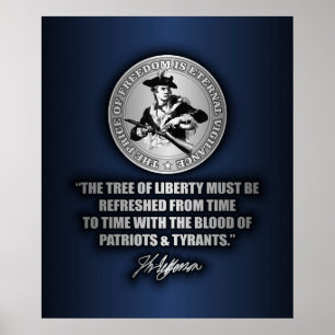 Póster Árbol de la libertad