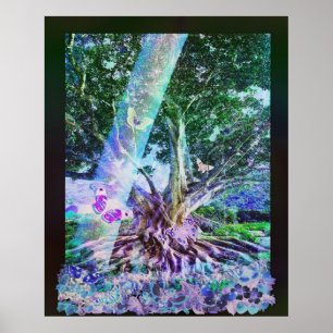 Póster Árbol de la mariposa