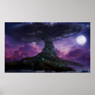 Póster árbol de la vida