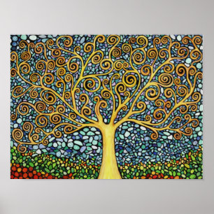Póster Árbol de la vida