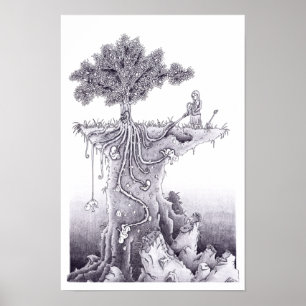 Póster Árbol de la Vida