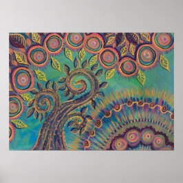 Póster árbol de la vida