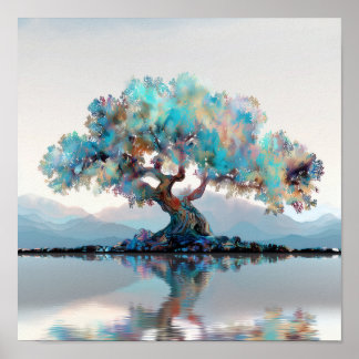 Póster Árbol de la Vida (20b)