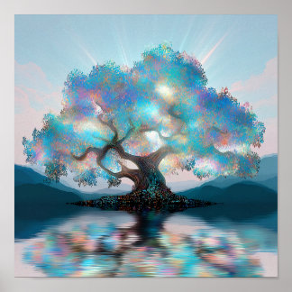 Póster Árbol de la Vida (24b)