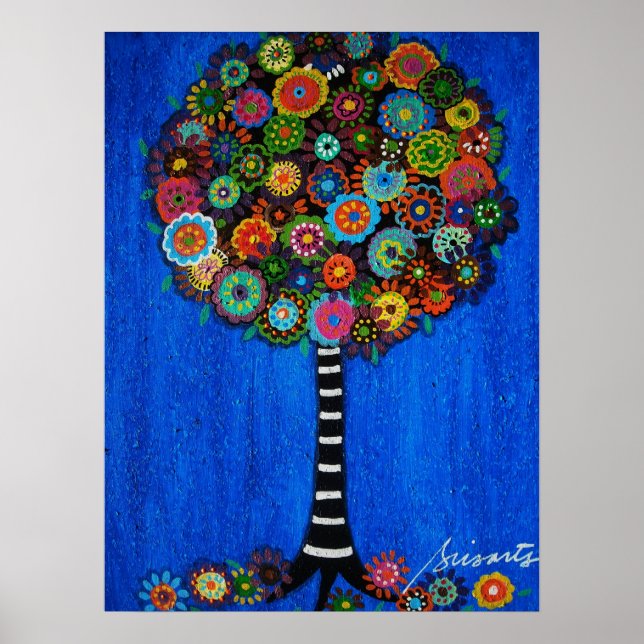 PÓSTER ÁRBOL DE LA VIDA DE LA ESPERANZA (Frente)