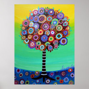 PÓSTER ÁRBOL DE LA VIDA POR PRISARTS