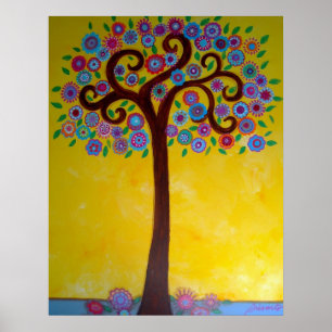 PÓSTER ÁRBOL DE LA VIDA VII