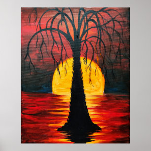 Póster Árbol de Lepidodendros