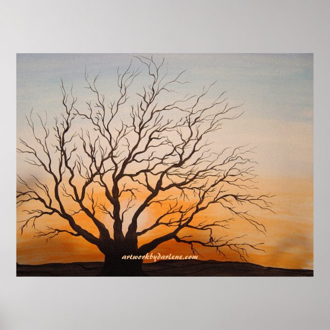 PÓSTER ÁRBOL DE MADERA (Frente)