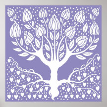 Árbol de magnolia por Aubrey Beardsley