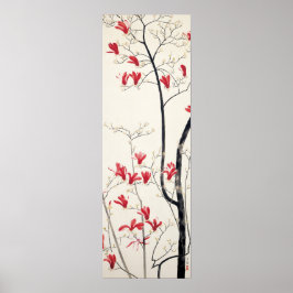 Póster Árbol de Magnolia por Kobayashi Kokei, Naturaleza 