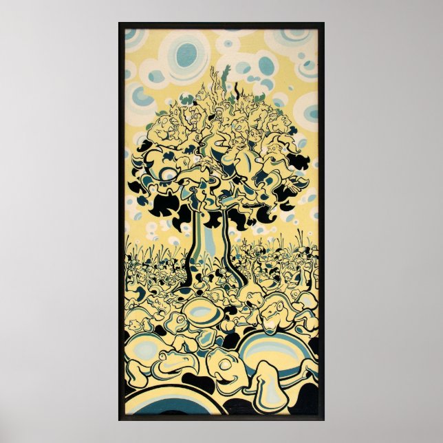 Póster Árbol de monos (Frente)