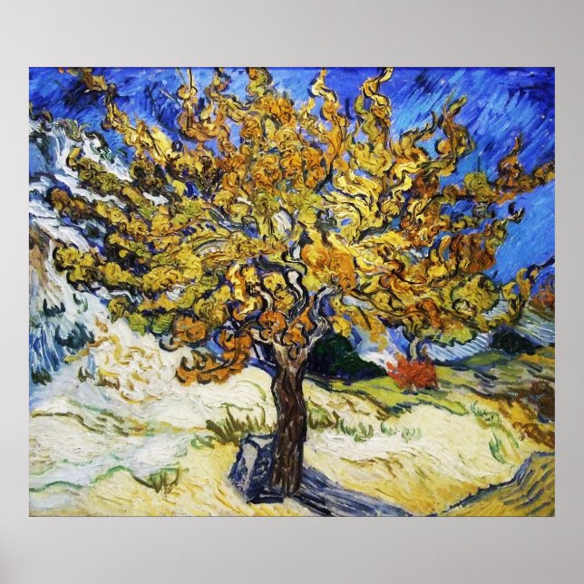 Póster Árbol de mora (Frente)