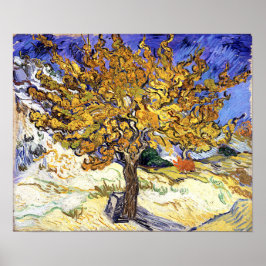 Póster Árbol de mora, Vincent van Gogh