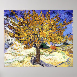 Póster Árbol de mora, Vincent van Gogh