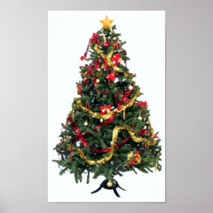 Póster árbol de navidad