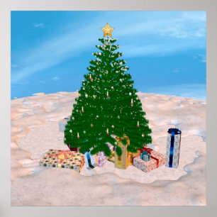 Póster Árbol de Navidad