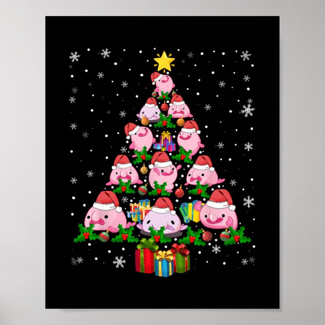 Póster árbol de navidad (Frente)
