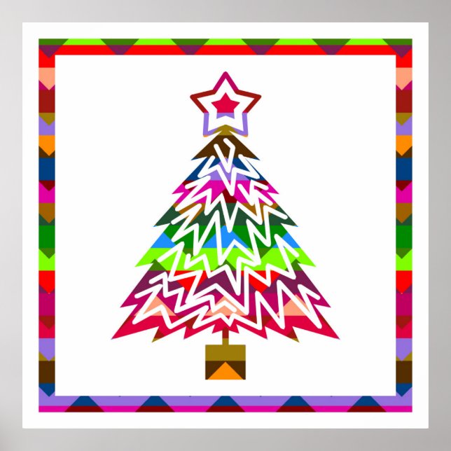 Póster Árbol de Navidad (Frente)