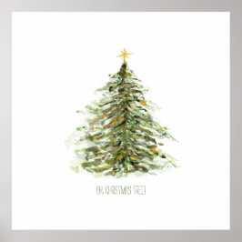 Póster Árbol de Navidad