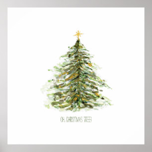 Póster Árbol de Navidad