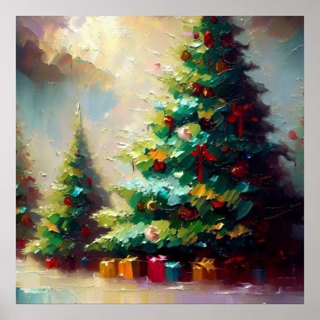 Póster Árbol de Navidad 2 (Frente)