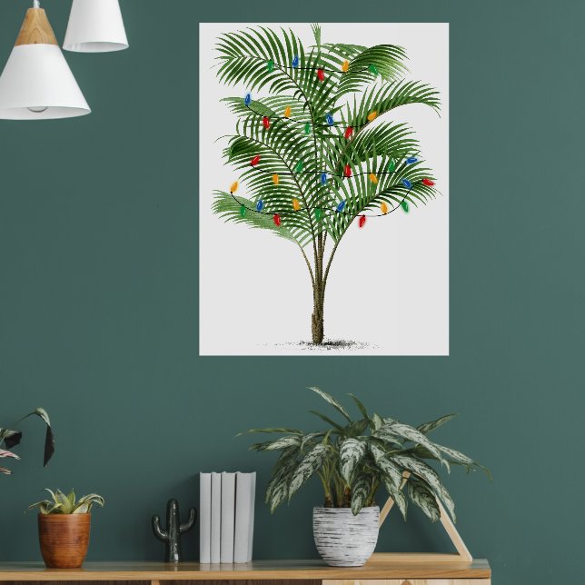 Póster Árbol de Navidad de Palma Tropical Fiesta (Salón 1)