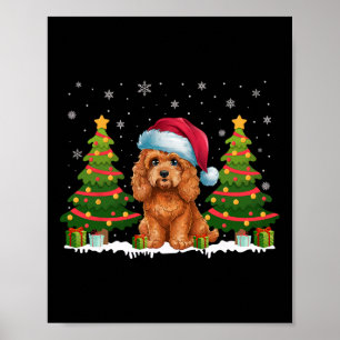 Póster Árbol de navidad ilumina a Navidades de Apoo Dog S