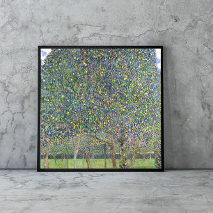 Póster Árbol de orejas de Klimt (1903): Explorando la bel