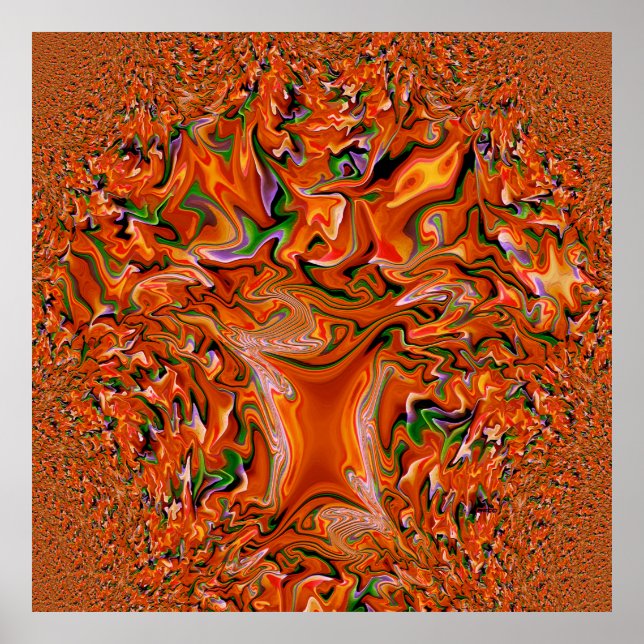 Póster Árbol de otoño.... (Frente)