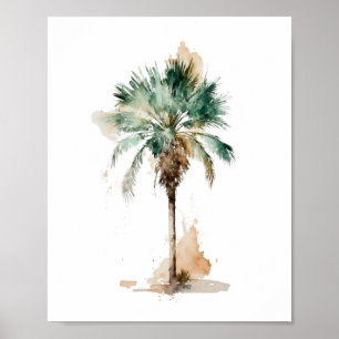 Póster Árbol de palma