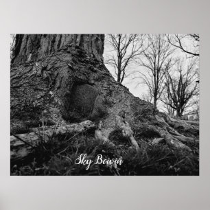 Póster árbol de pensamiento