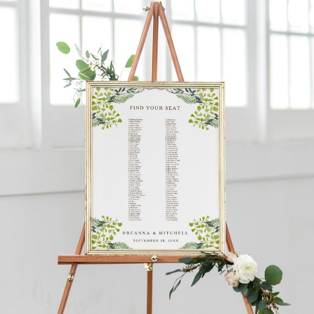 Póster Árbol de Pepper Fern deja una tabla de asientos Bo (Subido por el creador)