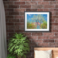 Árbol de pera floreciente, Monet
