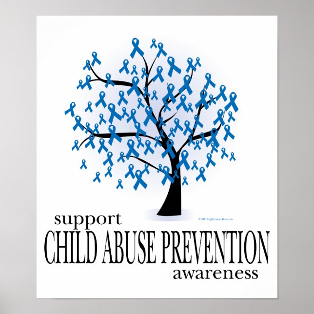 Póster Árbol de prevención del abuso infantil (Frente)