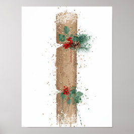 Póster Árbol de regalos de Navidad